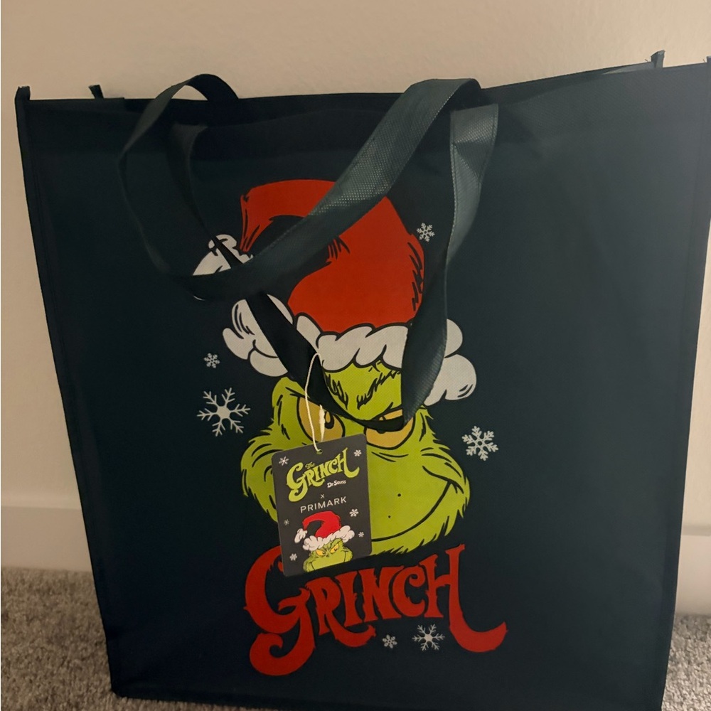 Grinch Christmas LG Tote Bag
